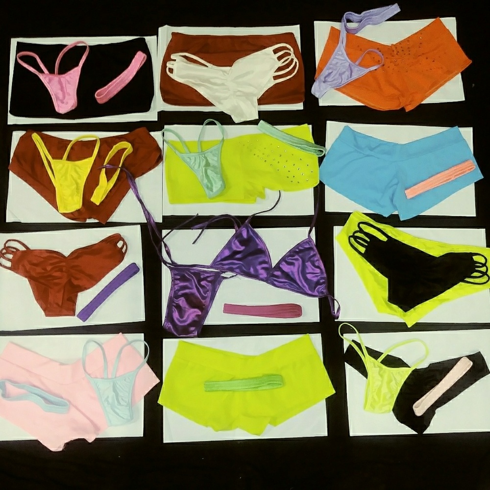 Bulk stripper lycra items. ALL new